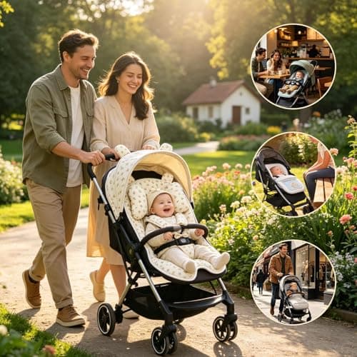 Stroller Seat Pad - Five Point Harness Slot, Breathable — view 3