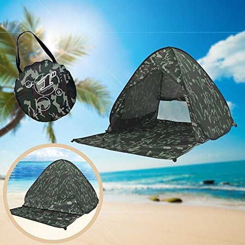 Eplze Automatic Pop Up Beach Tent 2-3 Persons (Camouflage) — view 5
