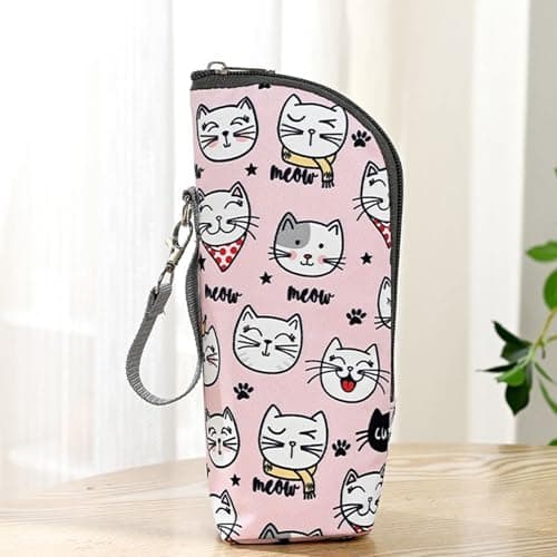 Bottle Sleeve Cooler, 3.15 Inch Insulated Water Bottle Sleeve with Travel Drink Holder, Keeps Drinks Cold for Summer, Daycare, Picnic, Camping, Beach Trip, Lightweight Neoprene — view 5
