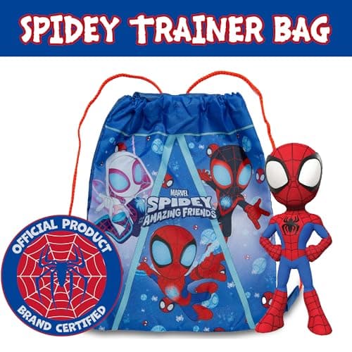 Marvel Spidey Kids Drawstring Bag PE Kit Gym Swim Travel Sack — view 5