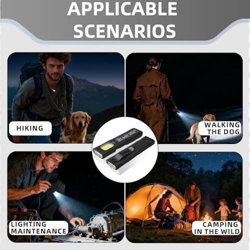 Slim EDC Flashlight, Mini Rechargeable Pocket Torch with USB-C Charging — view 6