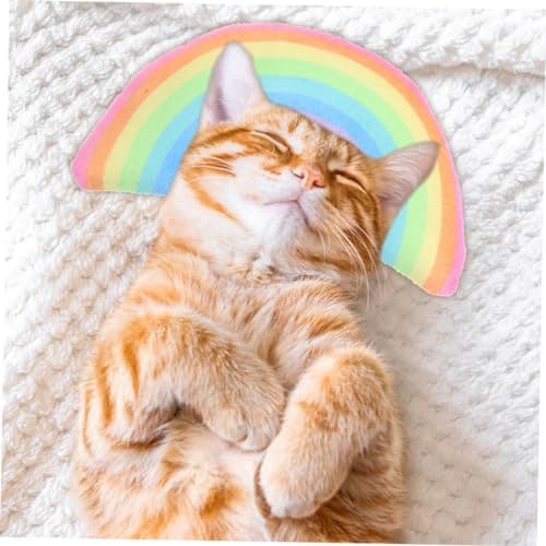 BESPORTBLE 6 Pack U Shaped Catnip Pillow for Cats, Soft Polyester and Pp Cotton Cat Neck Support Cushion, Washable Calming Pillow for Sleeping Area and Indoor Resting — view 2