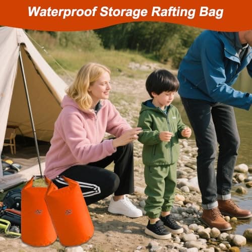 2PCS Waterproof Dry Bag Set, 20L Rucksack Liner, Dry Sack Waterproof Bag — view 4