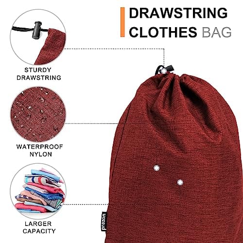 Prezon Compression Packing Cubes with Travel Shoes Bag and Laundry Bag, Luggage Organiser Set, Extensible Suitcase Organiser, Packing Organisers for Suitcases, Packing Cubes for Travel or Storage — view 5