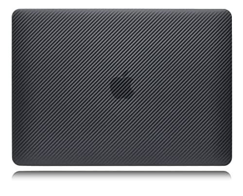 UESWILL Case for MacBook Air 13 inch M1 2018-2021, Black — view 3
