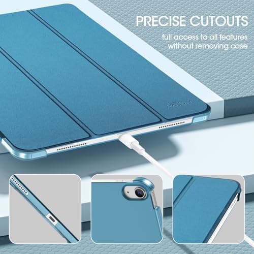 ProCase for iPad Air 13 Inch Case M4/M3/M2(2026/2025/2024), Teal — view 6