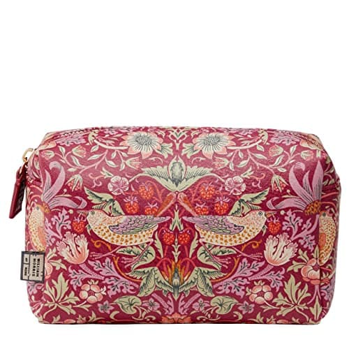 William Morris At Home Toiletry & Cosmetic Washbag, Zip Closure — view 2