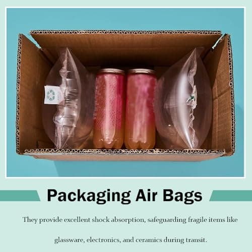 100 PCS Clear Packaging Air Bags 20x10cm Void Fill Packaging Filler — view 5