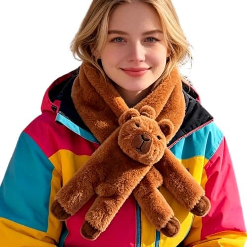 Winter Scarf Cold Weather Soft Fashion Animal Neck Warmer