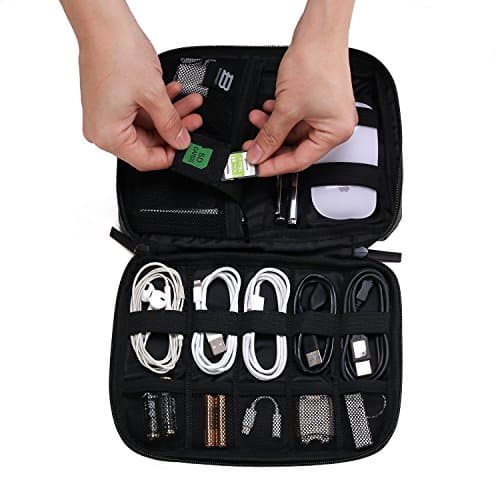 bagsmart Electronics Accessories Organiser Bag, Travel Cable Organiser Bag — view 3