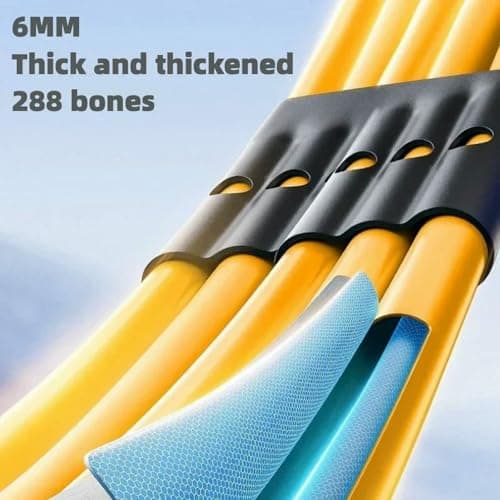 Gyios Umbrella Stormproof Windproof Compact For Men – 288 Reinforced Fibreglass Ribs, Automatic Folding,sun Travel Rain Umbrella-beige — view 3
