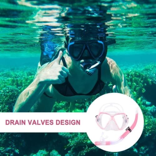 Snorkel Goggles Anti-Fog Adjustable Ergonomic — view 2