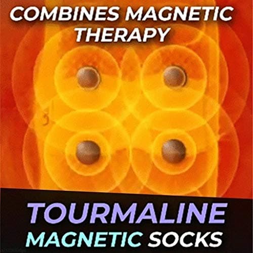 5 Pairs Self Heating Socks for Mens Women, 5PC 3PC Warm Winter Health Sock Tourmaline Therapy Magnetic Self-Heating Socks Thermal Tourmaline Slimming Health Sock (5PC-Black*5) — view 5