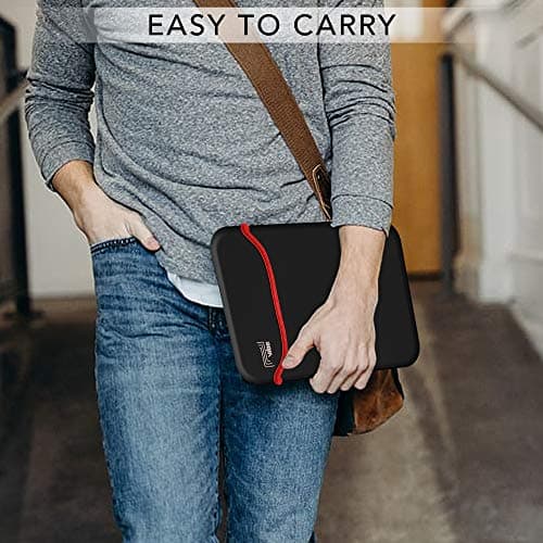 Vibe 16 Inch Laptop Sleeve [Light Weight] Protective Case [Skin Pouch Cover] Neoprene Sleeve Compatible for MacBook Pro 2019, 15-inch old MacBook Pro Retina, 15-inch Surface Book, Lenovo IdeaPad S145 — view 6