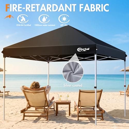 PORTAL Pop up Gazebo with Sides 3m x 3m (10x10ft) Event Shelter Heavy duty — view 4