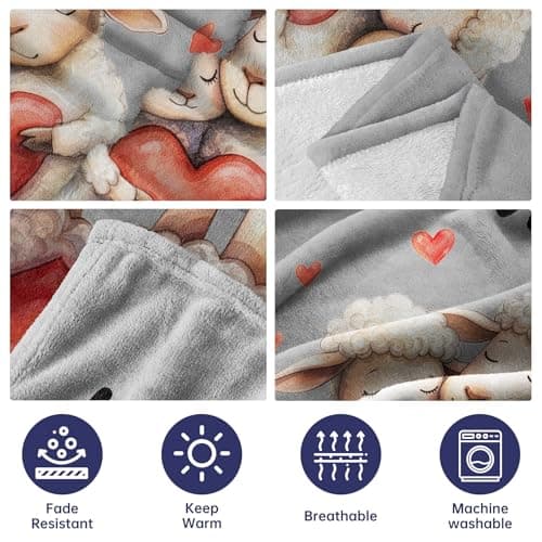 Anniversary Wedding Gifts for Him Her Wife Husband - I Love You Blanket — view 6