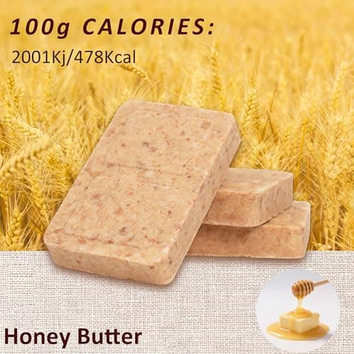 Honey Butter Flavour Emergency Food, High Energy Biscuits, 12 Pack — view 6