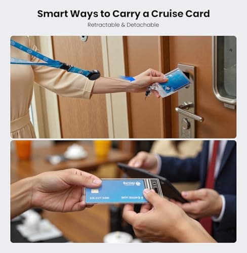 p&o Cruise Luggage tag Holder with Cruise Lanyards,2026 Cruise Essentials — view 5