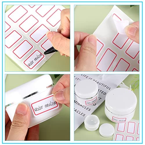 8 Pack Cosmetic Sample Jars, 10/30/50/100Ml Travel Pots with Lids — view 5