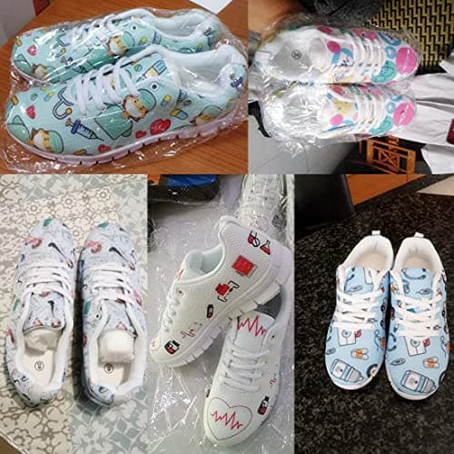 Biyejit Leopard Print Fashion Sneakers Lace-up Lightweight Sport Shoes Casual Running Hiking Shoes for Women Men Couples — view 2