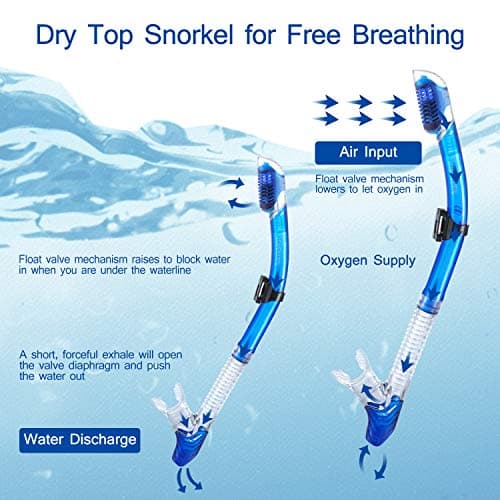 Supertrip Dry Snorkel-Diving Snorkel — view 3