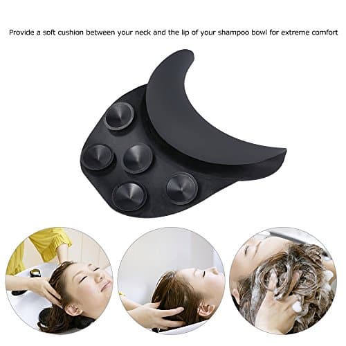 Salon Neck Rest,Anself Silicone Durable Shampoo Bowl Gel Neck Cushion Pillow for Hair Salon Sink Basin — view 3