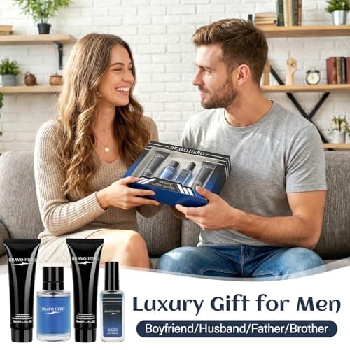 Men's Fragrance Gift Set, Perfume Gifts for Men, Mens Shower Gel Gift — view 3