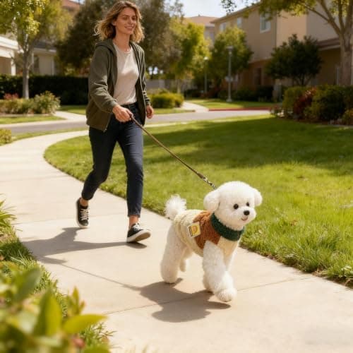 Jumper for small dogs, protection against cold, machine washable — view 2