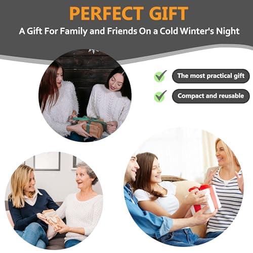 Crystals Hot Water Bottle, Foot Warmer with Cover, Soft Breathable Fabric, Winter Warmth for Men & Women, 2L Plush Heated Slippers, Feet Warmer for Cold Feet (Hot Water Bottle Slippers) — view 3