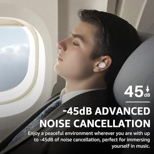 TOZO NC9 Hybrid Active Noise Cancelling Wireless Earbuds, 60H, LED Display — view 3