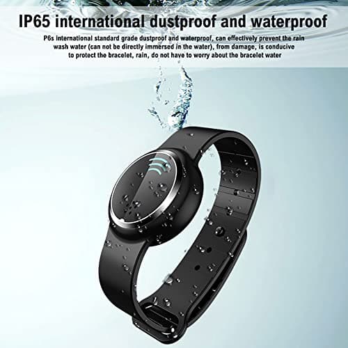 Ultrasonic Mosquito Repellent Bracelet, Electronic Mosquito Repellent Wristband Band, Waterproof USB Rechargeable Anti Mosquito Repeller Wristband Travel Insect Repellent Bracelets for Kids Adults — view 5