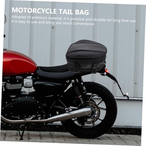 GANAZONO Waterproof Motorcycle Saddle Bag with Breathable Oxford Cloth and Multiple Compartments for Rear Seat Storage 160 — view 5