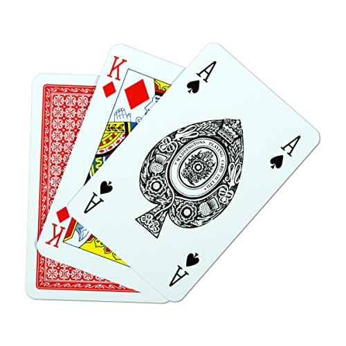 Waddingtons Number 1 Playing Card Game, play with the classic Red and Blue Twin Pack, great travel companion, gift and toy for Boys, Girls and adults. — view 4