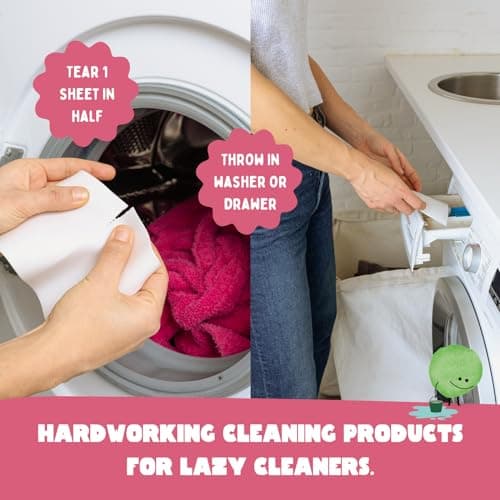 YOKUU Probiotic Laundry Sheets| 64 Loads | Summer Flower Scented | Travel Washing Detergent| Eco Laundry Detergent Sheets — view 5