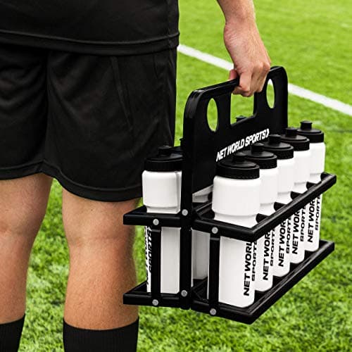 FORZA 10 Water Bottles & Carrier [750ml] - BPA Free Plastic - Variety Of Colours (Yellow) — view 3