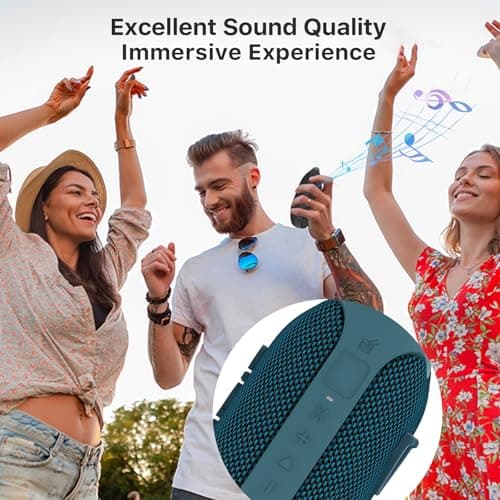 NOBIS Clip Portable Bluetooth Speaker, Up to 24H Playtime, IP68 Waterproof — view 6