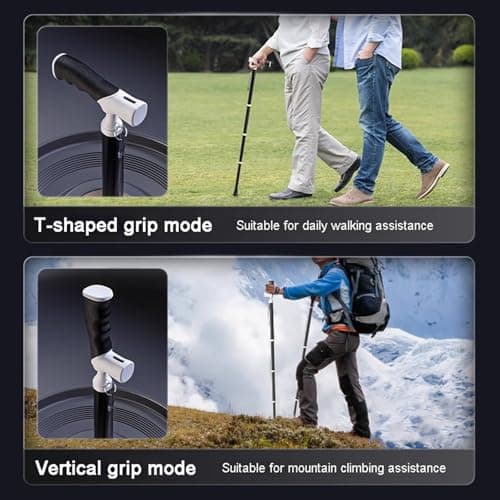 Nordic Walking Poles,Titanium Stick with Swivel Handle — view 4