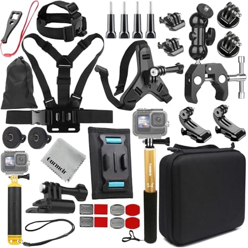 Gurmoir Action Cameras Accessory Kit(DT18)