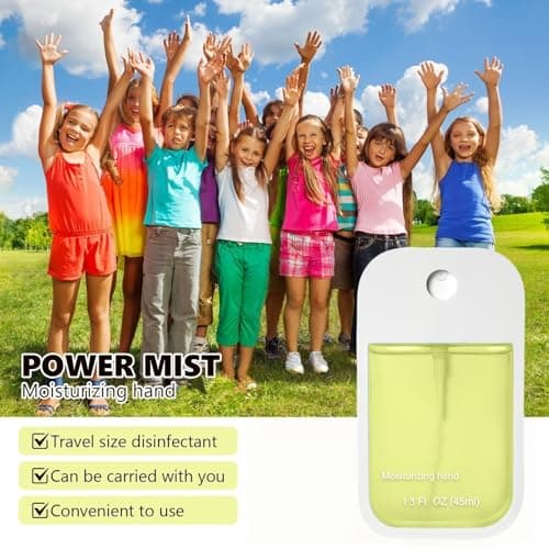 2PCS Mist Hydrating Hand Sanitize/r Spray for Adults,Hand Sani/tiser Spray,Ha/nd S/anitiser Mini,Spra/y Han/d Saniti/ser,Travel H/and Saniti/ser Spra/y(Strawberries and aloe vera) — view 2