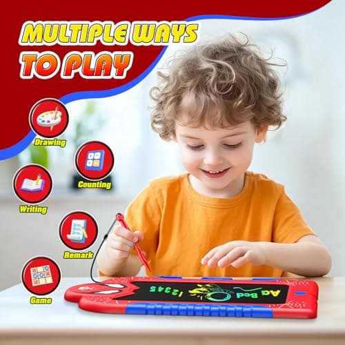 Braxel Toys for 3-8 Year Old Boys Girls, 8.5inch Drawing Pad Toddler Toys LCD Writing Tablet, Resistant Doodle Board Travel Games Outdoor Home School, 1st Birthday Gifts for Boys Toy Age 2-8 — view 2