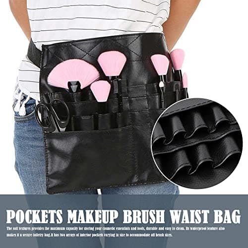 Makeup Brush Bag 32 Pockets Waist Bag Professional Makeup Artist Bag — view 2