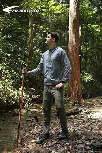 FOREST PILOT 3 Pieces Detachable Fir Wood Walking Stick for Hiking with Eagle Carving 48 Inches — view 6