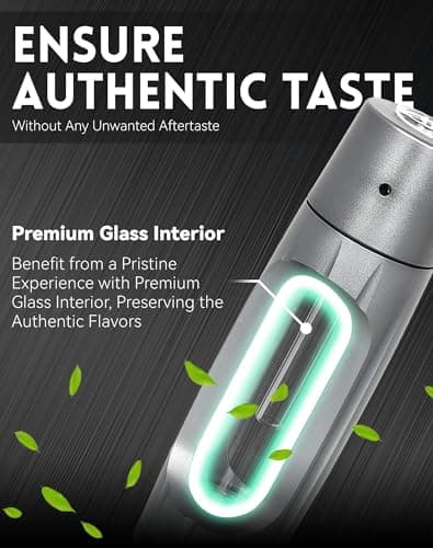 Xintianwang Zenpuff Water Pipe, Zenpuff Luxury Aluminum/Glass Water Bottle, Portable Hidden Compartment Pipe with Box, Pocket-Sized, Easy to Use and Clean (Gold) — view 6