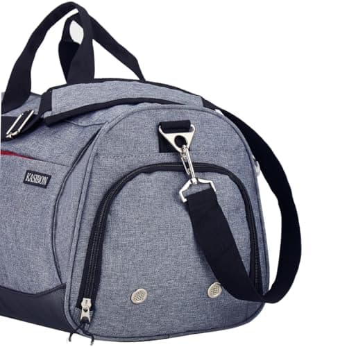 Gym Bag with Shoes Compartment and Wet Pocket, Duffle Bag for Sports Travel — view 6