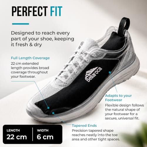 Bellaroca Shoe Deodorizer | Reusable Bamboo Charcoal Odour Eliminator — view 6