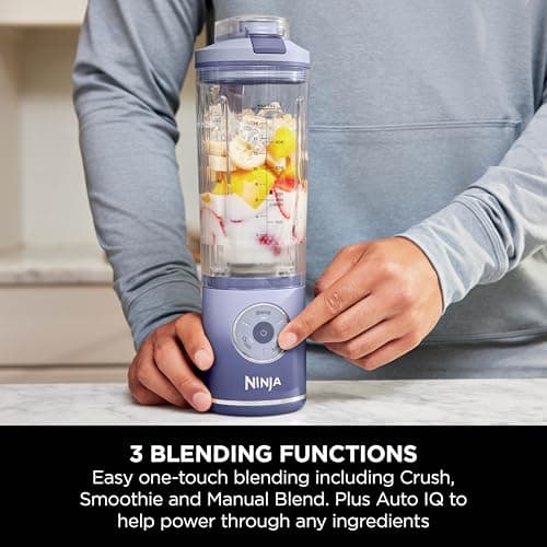 Ninja Blast Max 570ml Portable Blender, 3 Functions, Lavender BC251EULD — view 4
