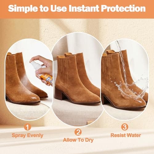 Viomis Shoe Protector Spray - Professional Waterproof & Stain Guard — view 5