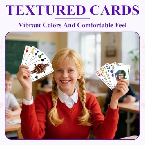 NAVESO Card Games Crown, Crown Playing Cards, Cro-wn Poker, Card Games for Families, Ca-rd Gam-es for 1 to 7 Players, Essential C-ard Game-s for Young Adults, Bring Joy to Friends — view 3