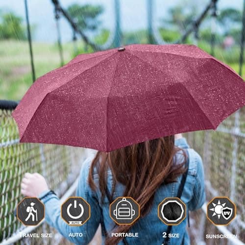 MRTLLOA Travel Essentials Mini/Compact Umbrella for Purse — view 5