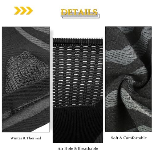 WTACTFUL Winter Neck Warmer Face Mask, Windproof Breathable Anti-Fog — view 6